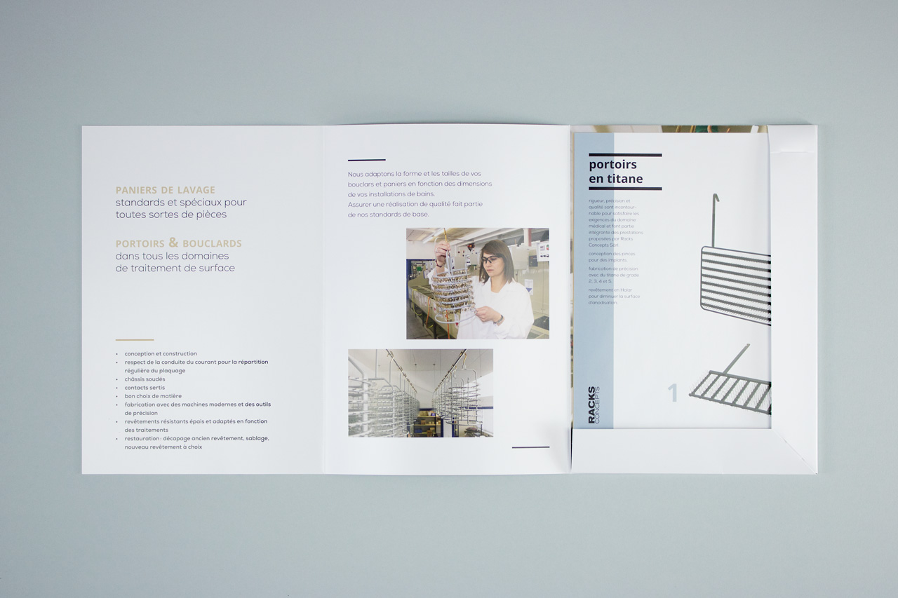 Racks concepts – Brochures